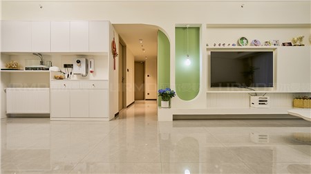 麗爾曼頓家居 |130㎡現(xiàn)代簡(jiǎn)約風(fēng)的家