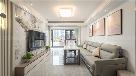 12.9w裝修118m²現代風格的家 | 麗爾曼頓全房全屋整裝定制