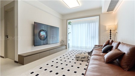 12w打造現代奶油風格的家100m² | 麗爾曼頓全房全屋定制