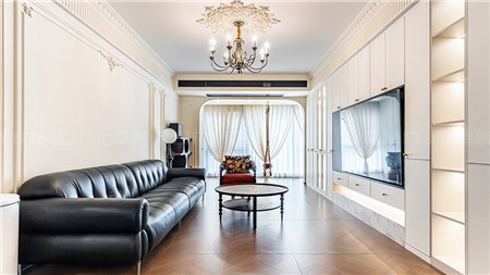 12.8w打造法式復(fù)古風(fēng)格的家133m² | 麗爾曼頓全房全屋定制