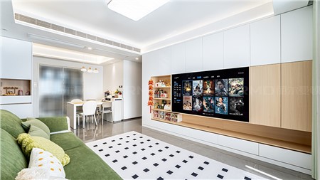 9w打造現(xiàn)代風格的家128m² | 麗爾曼頓全房全屋定制